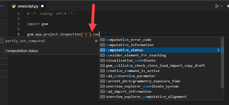 Keywords in VSCode